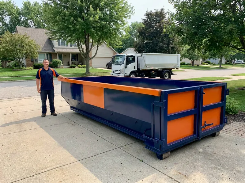 10-Yard Dumpster Rental in Grand Rapids, MI